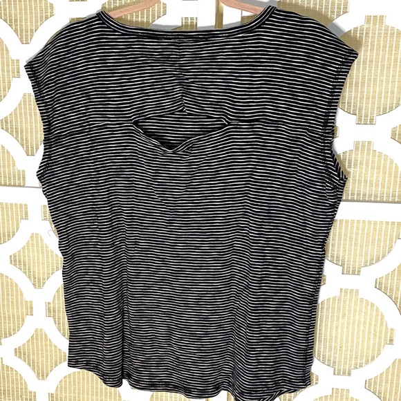 TALBOTS Striped Tee - Picture 3 of 5